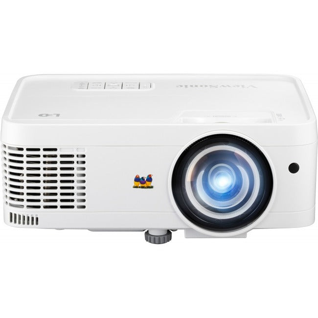 ViewSonic LS560WH 3000 Lumens WXGA Short Throw LED Projector with HV Keystone and LAN Control for Business and Education - LS560WH