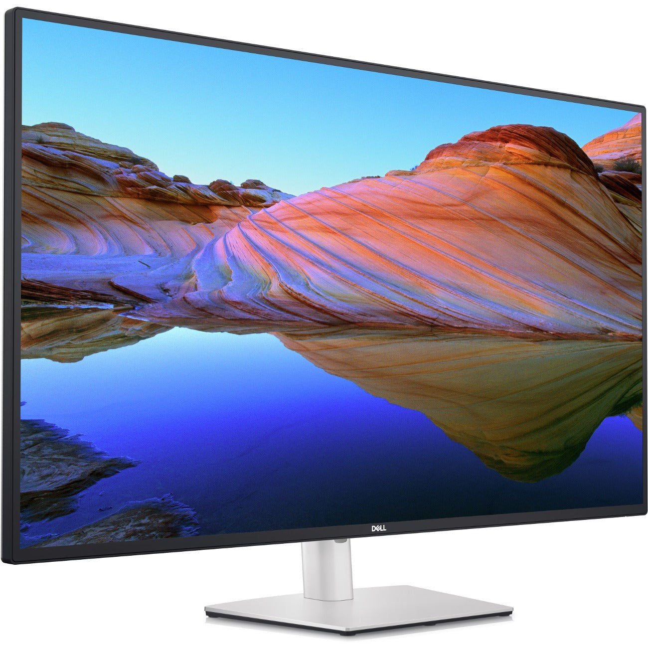 Dell UltraSharp U4323QE 43" Class 4K UHD LCD Monitor - 16:9 - Silver - DELL-U4323QE