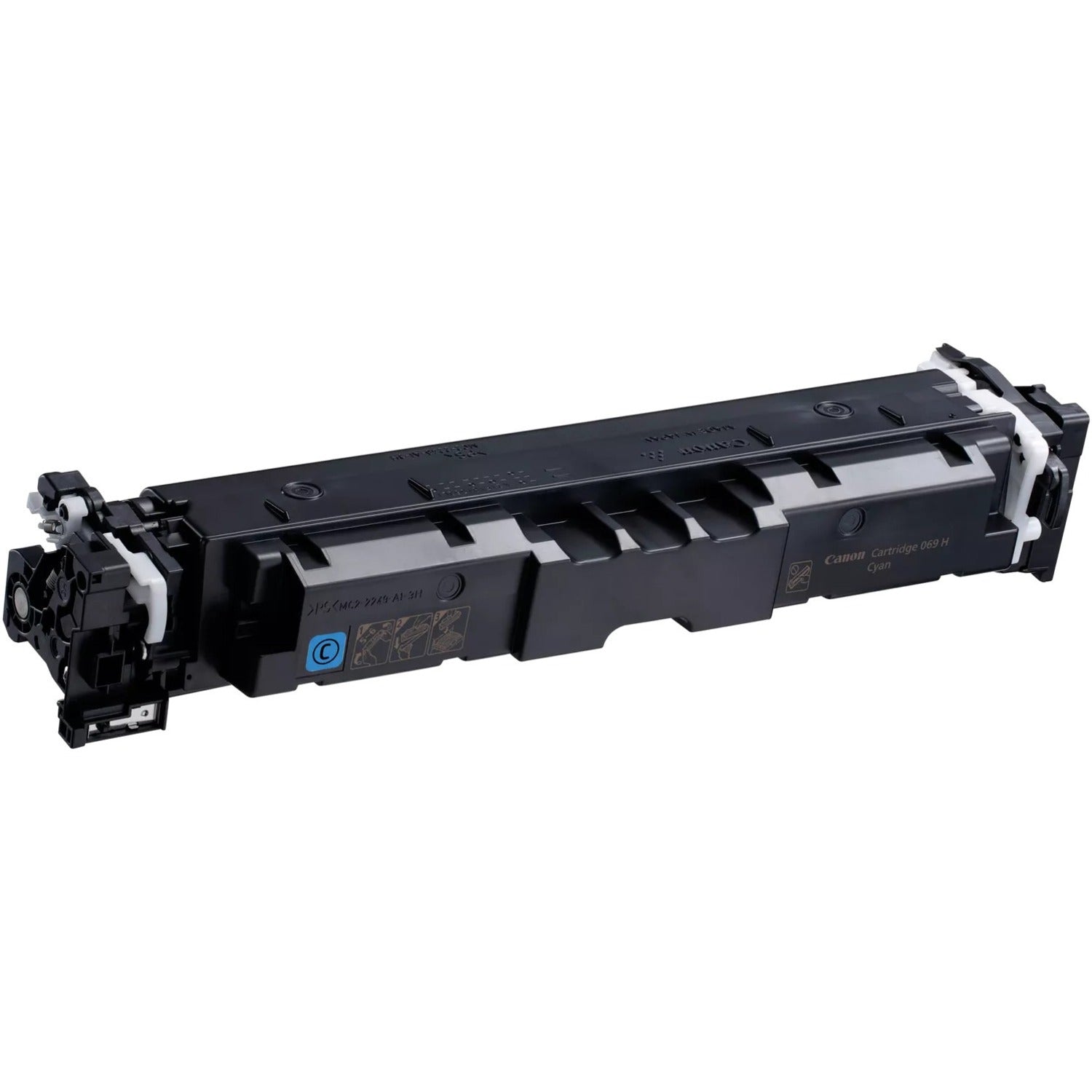 Canon 069 Original High Yield Laser Toner Cartridge - Cyan - 1 Pack - 5097C001
