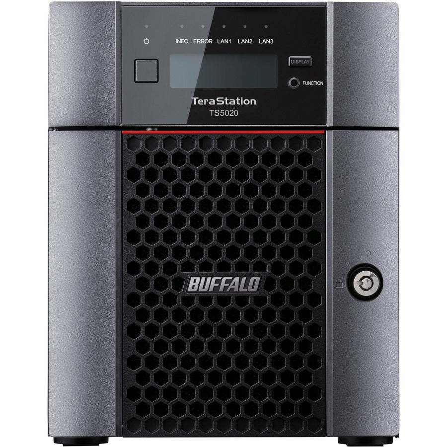 BUFFALO TeraStation 5420 4-Bay 40TB (2x20TB) Business Desktop NAS Storage Hard Drives Included - TS5420DN4002