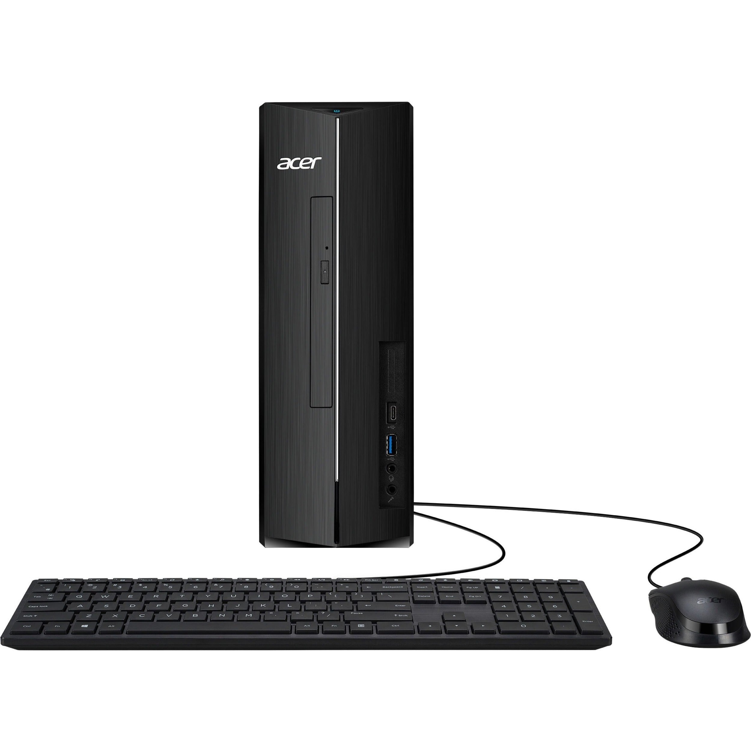 Acer Aspire TC-1780 TC-1780-UA92 Desktop Computer - Intel Core i5 13th Gen i5-13400 - 12 GB - 512 GB SSD - DT.BK9AA.003