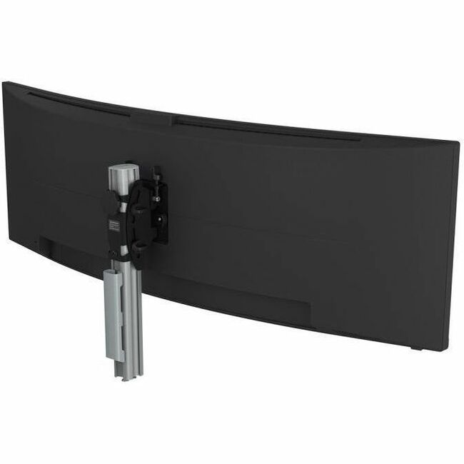 Atdec Mounting Post for Monitor, Curved Screen Display - Silver, Black - AWMS-BT40-H-S