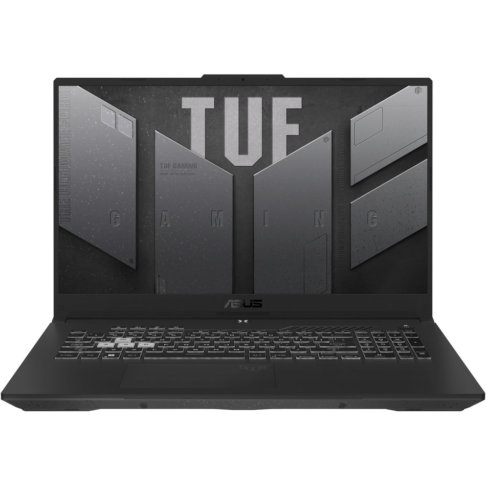 TUF Gaming A17 FA707 FA707NU-DS74 17.3" Gaming Notebook - Full HD - AMD Ryzen 7 7735HS - 16 GB - 1 TB SSD - Black, Mecha Gray - FA707NU-DS74