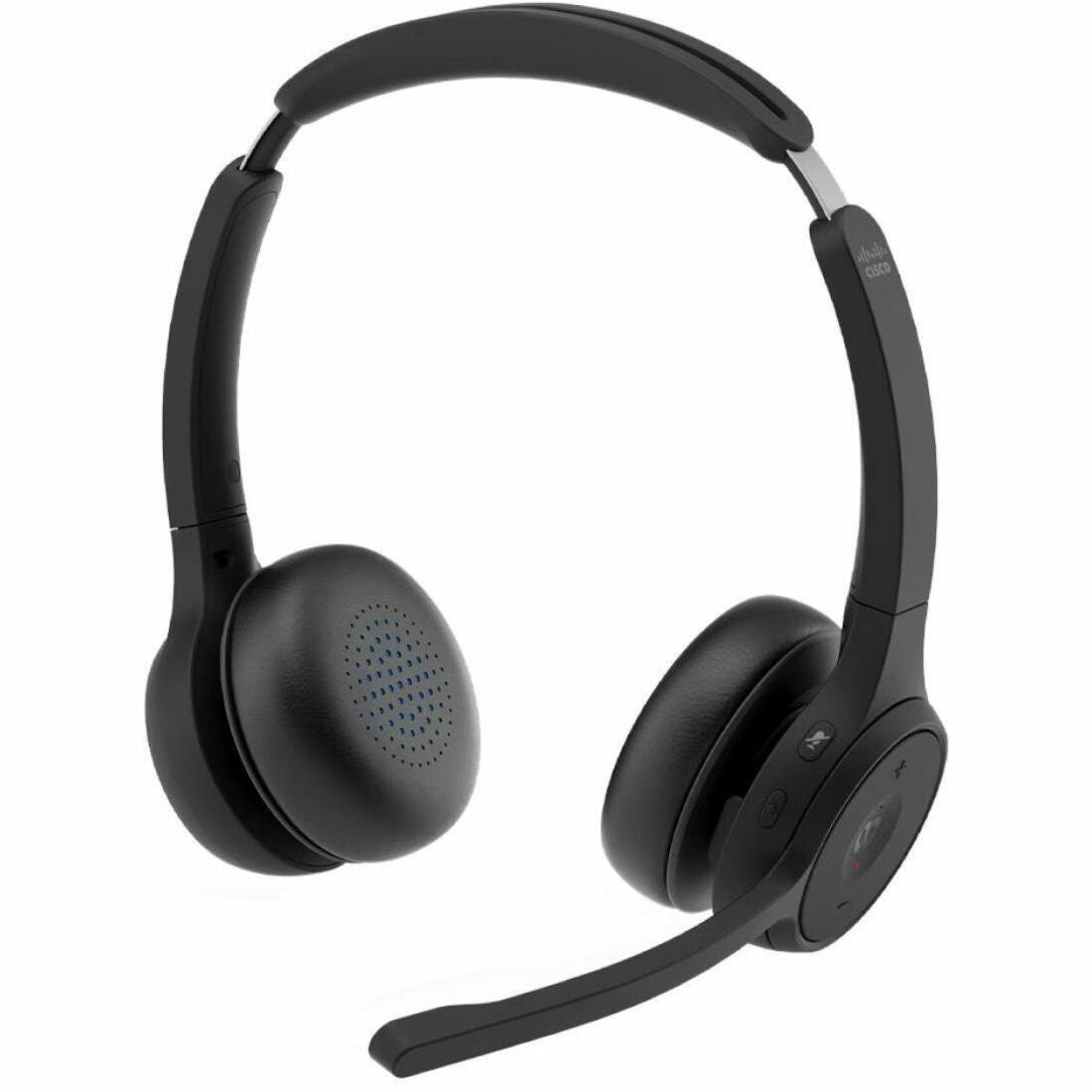 Cisco Single-Ear, Carbon Black headset bundle certified for Microsoft Teams - HS-WL-721Q-BUNA-C