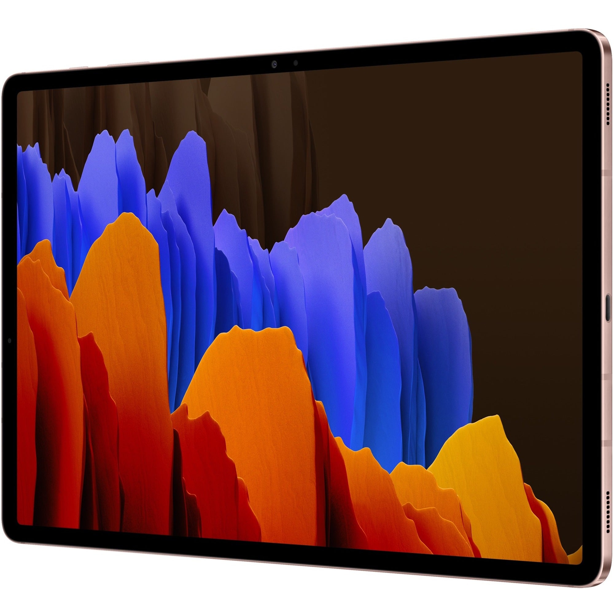 Samsung-IMSourcing Galaxy Tab S7+ SM-T970 Tablet - 12.4" WQXGA+ - Qualcomm SDM865+ Octa-core - 6 GB - 128 GB Storage - Android 10 - Mystic Bronze - SM-T970NZNAXAR