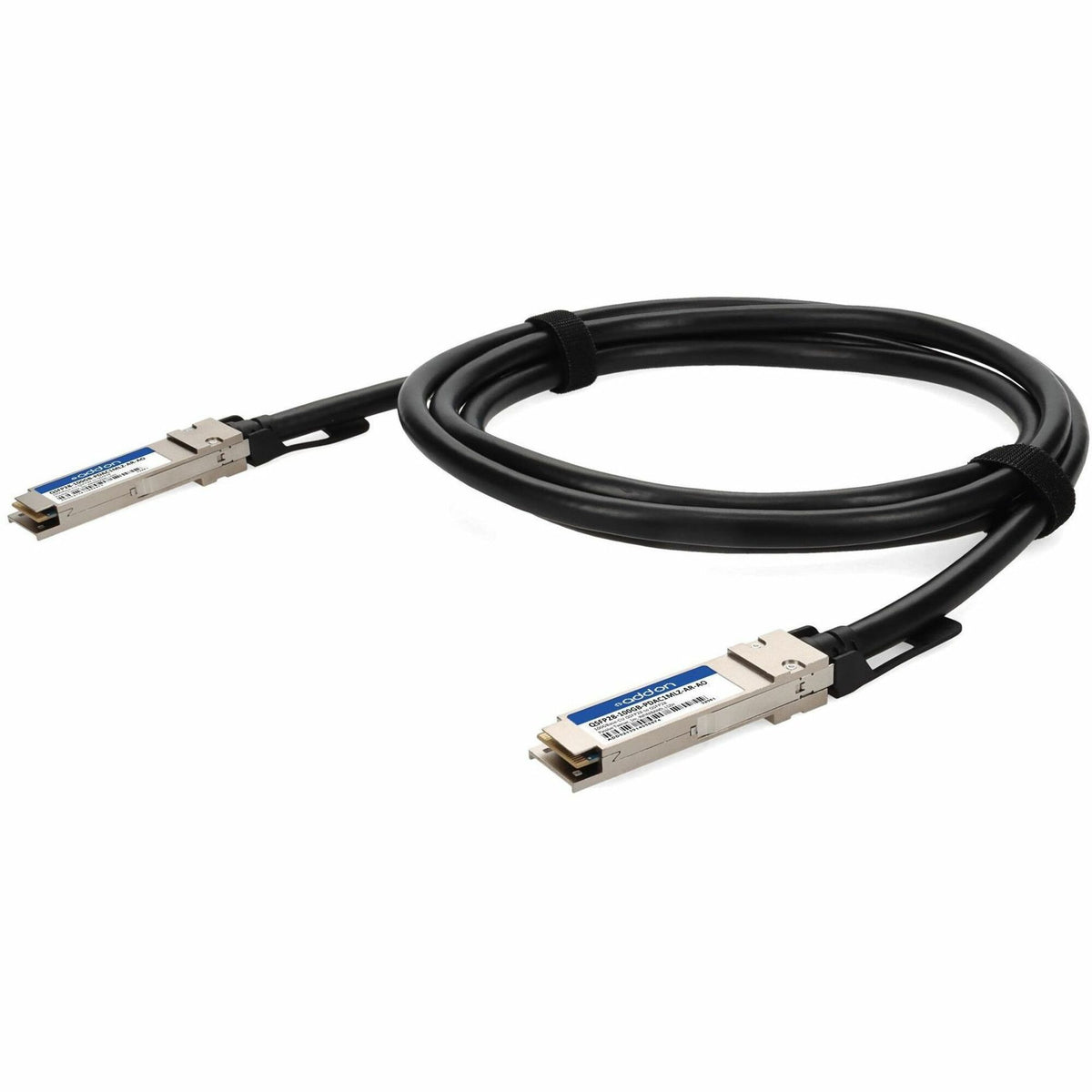 AddOn Arista Networks&reg; Compatible TAA 100GBase-CU QSFP28 to QSFP28 Direct Attach Cable (Passive Twinax, 1m, Infiniband EDR, 30AWG, LSZH) - QSFP28-100GB-PDAC1MLZ-AR-AO
