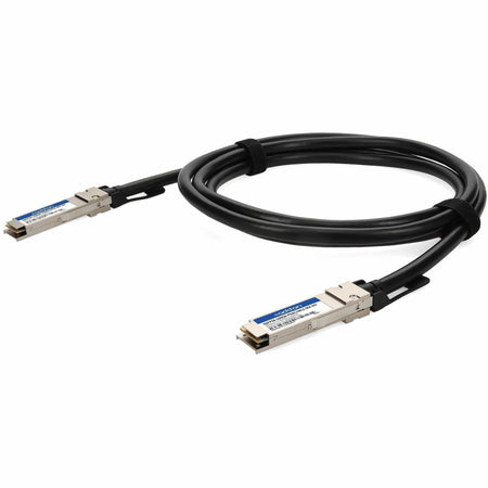 AddOn Mellanox&reg; Compatible TAA 100GBase-CU QSFP28 to QSFP28 Direct Attach Cable (Passive Twinax, 1m, Infiniband EDR, 30AWG, LSZH) - QSFP28-100GB-PDAC1MLZ-MX-AO