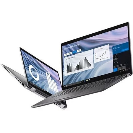 Dell-IMSourcing Latitude 7000 7410 14" Touchscreen Convertible 2 in 1 Notebook - Full HD - Intel Core i5 10th Gen i5-10310U - vPro Technology - 8 GB - 256 GB SSD - English (US) Keyboard - Aluminum Titan Gray - H0DN8