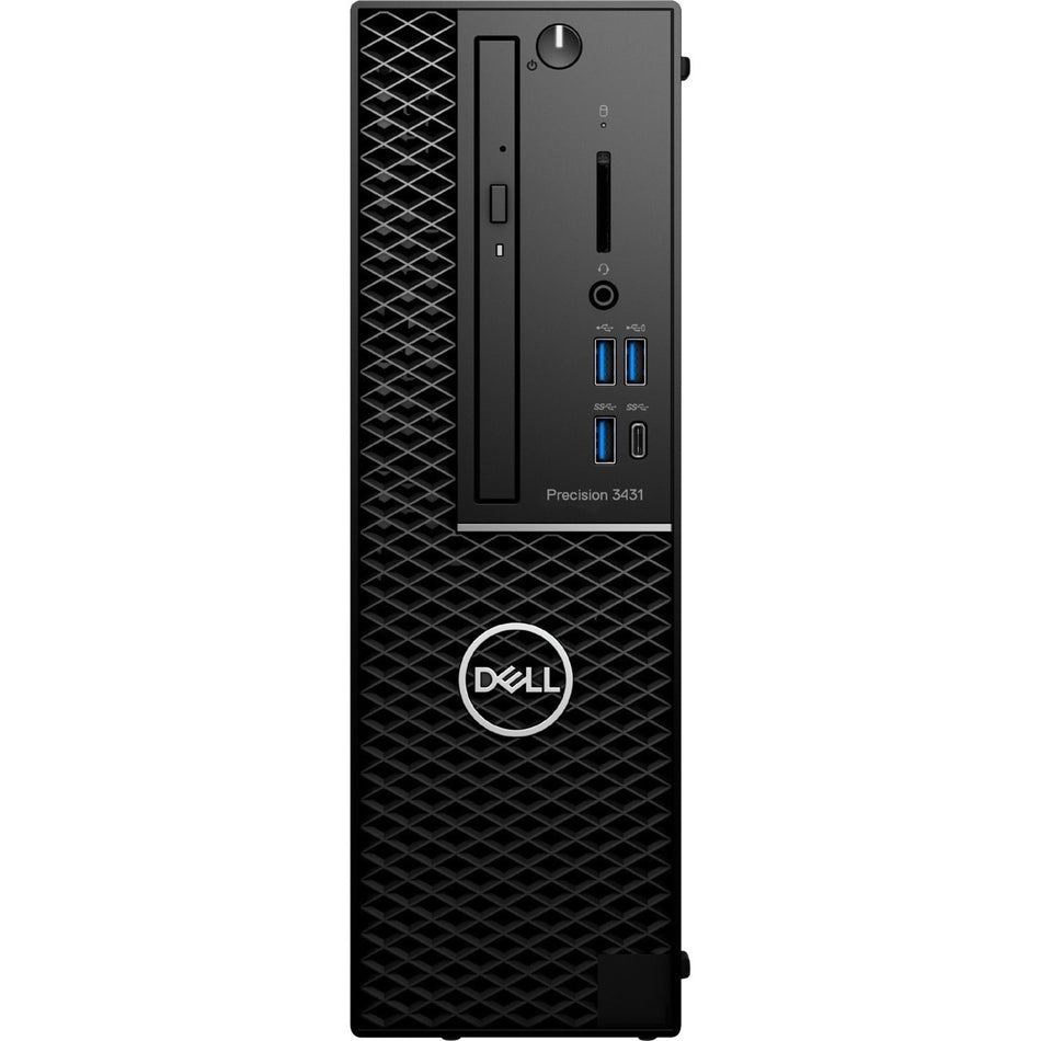 Dell-IMSourcing Precision 3000 3431 Workstation - Intel Core i7 9th Gen i7-9700 - 16 GB - 512 GB SSD - Small Form Factor - W4Y1T