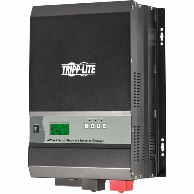 Tripp Lite by Eaton 2000W 24VDC 230V Sine Wave Solar Inverter/Charger - 60A MPPT Solar Charge Controller, C13 Outlets, Wired Remote, Hardwire Input/Output - APSWX2K24VMPPT