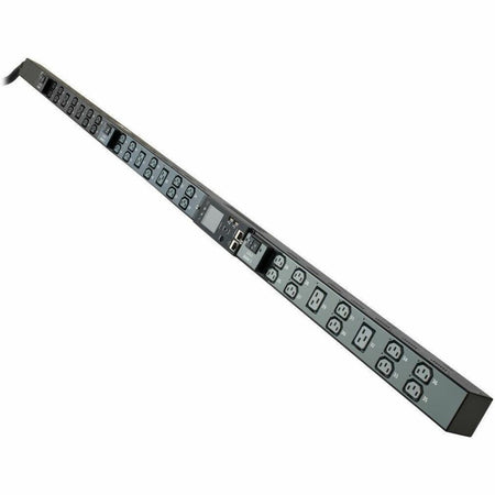 Eaton 12.6kW 200-240V 3-Phase IsoBreaker Managed PDU - Gigabit, 36 Outlets, IEC-309 60A Blue (3P+E) Input, LCD, 10 ft. (3 m) Cord, 0U, 70 in. (1.8 m) Height, TAA - PDU3EVSR1G60