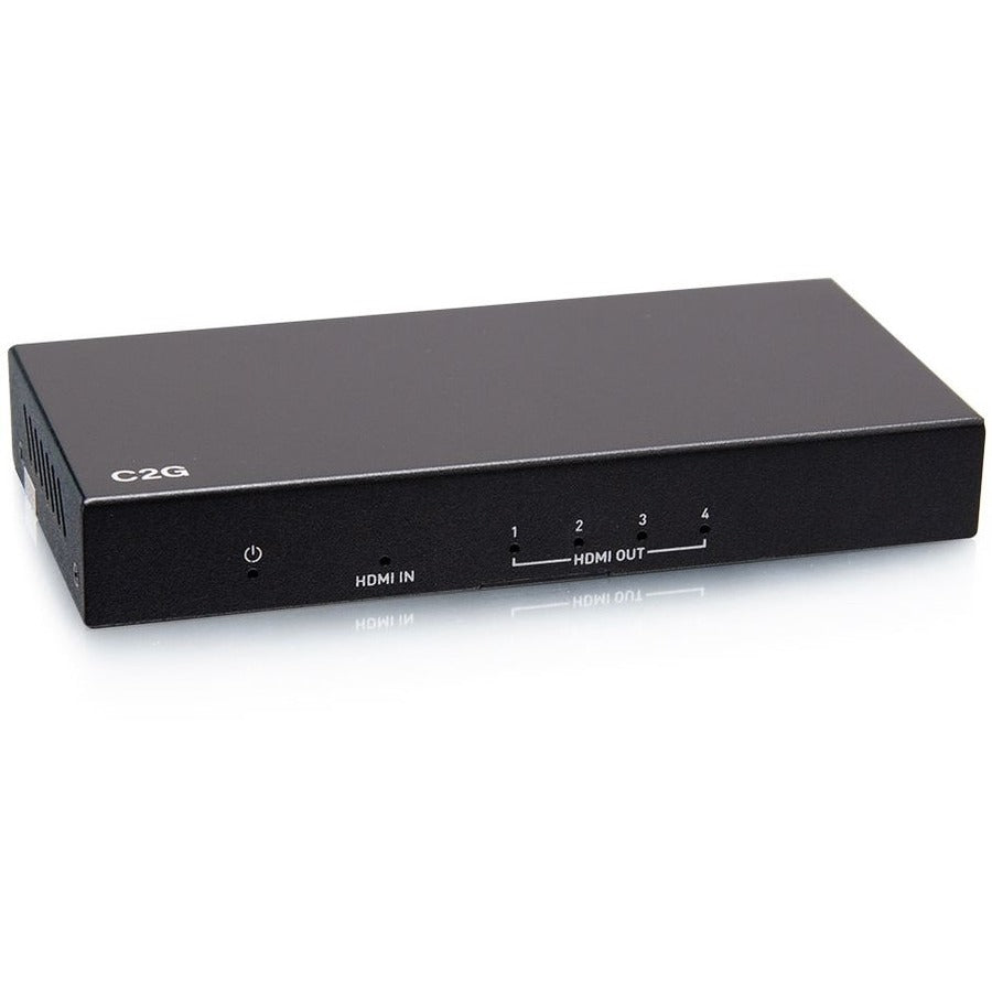 C2G 4-Port HDMI Distribution Amplifier Splitter - 4K 60Hz - C2G41601