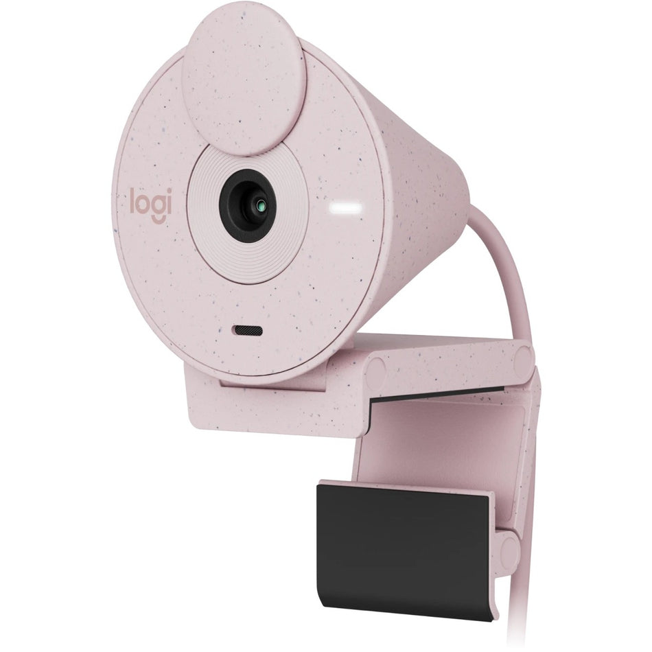 Logitech BRIO 300 Webcam - 2 Megapixel - 30 fps - Pink - USB Type C - 960-001446