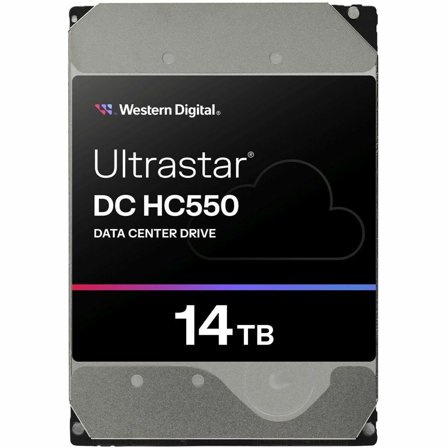 Western Digital Ultrastar DC HC550 WUH721814AL5204 14 TB Hard Drive - 3.5" Internal - SAS (12Gb/s SAS) - Conventional Magnetic Recording (CMR) Method - 0F38528