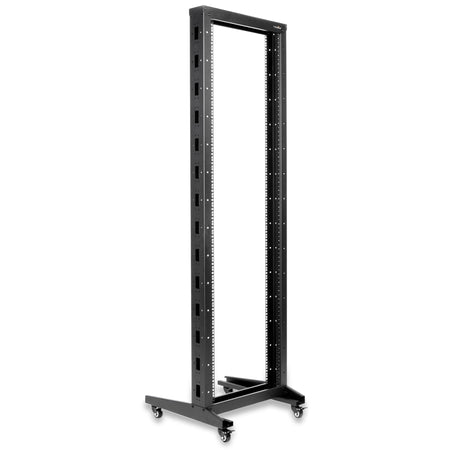 SolidRack 2-Post 42U Server Rack with Casters - Y10E030-B1