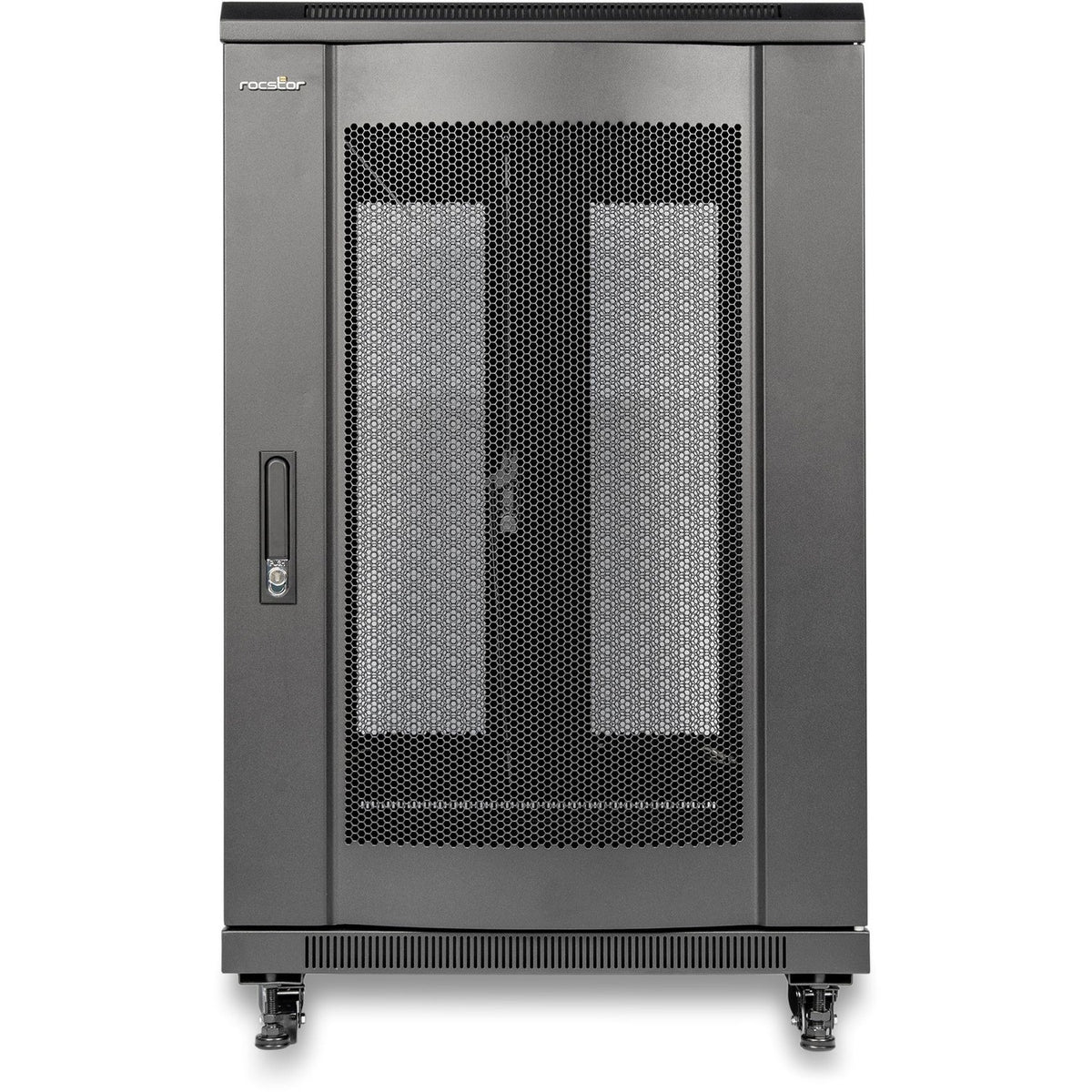 SolidRack R3106 Premium 18U Rack Enclosure Cabinet - Y10E039-B1
