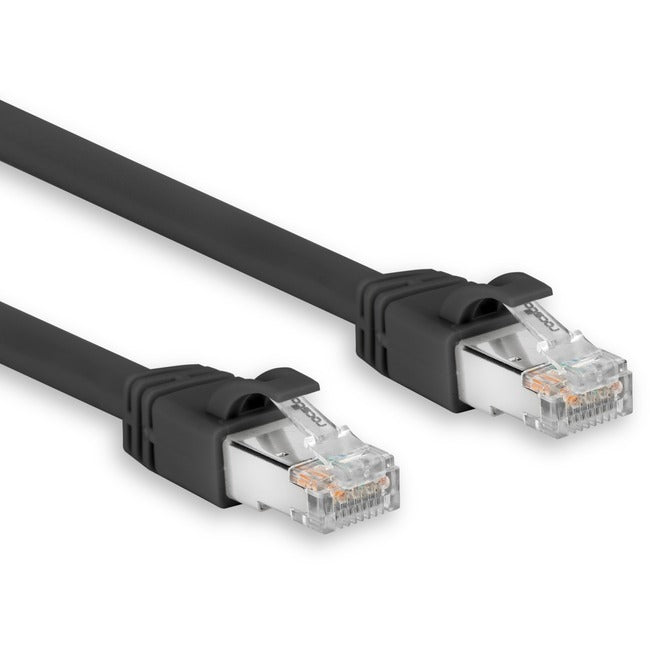 Rocstor Premium Cat.6a STP Patch Network Cable. UL - Y10C575-BK