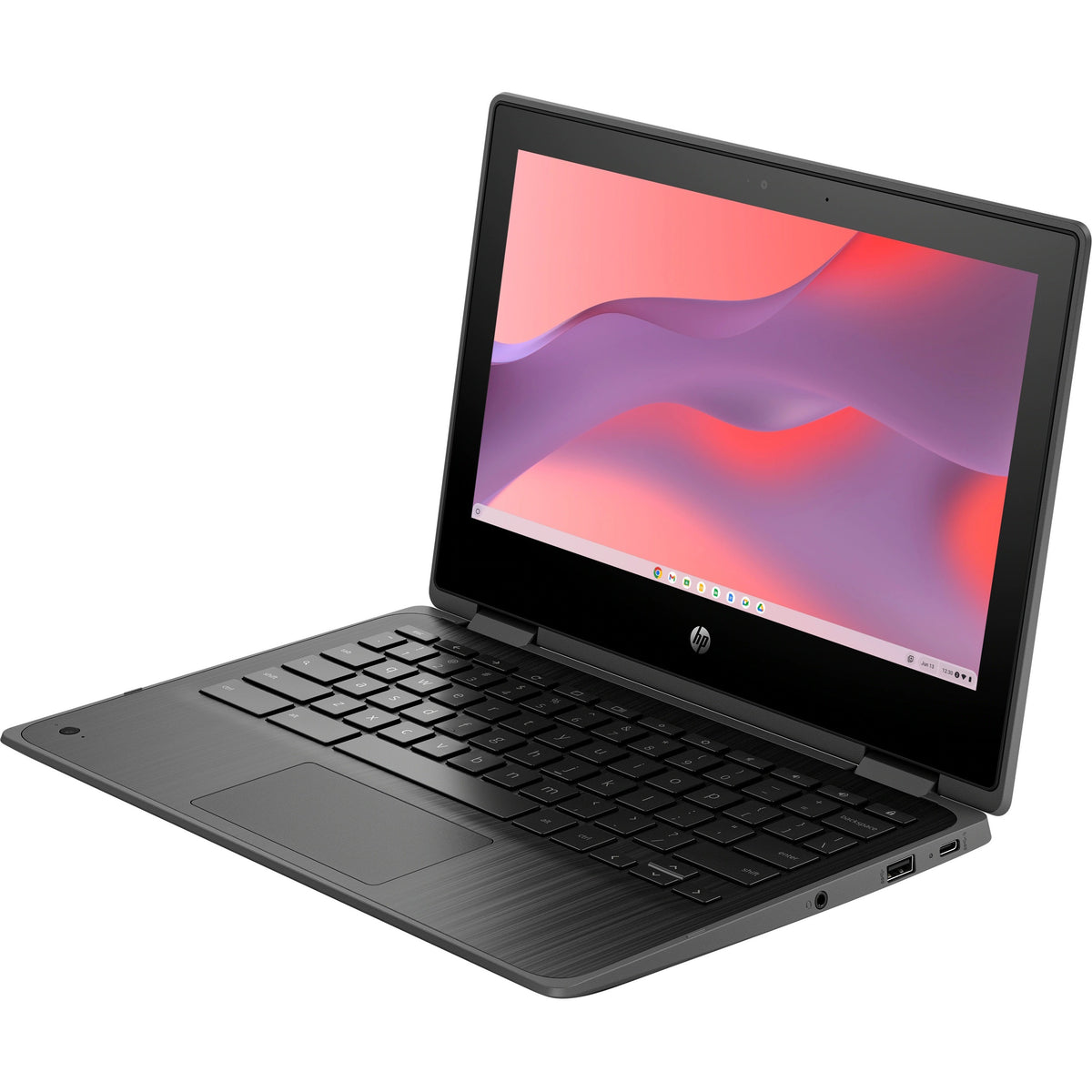 HP Fortis x360 G3 J 11.6" Touchscreen Rugged Convertible 2 in 1 Chromebook - HD - 60 Hz - Intel Celeron N5100 - 8 GB - 64 GB Flash Memory - 7L302UT#ABA