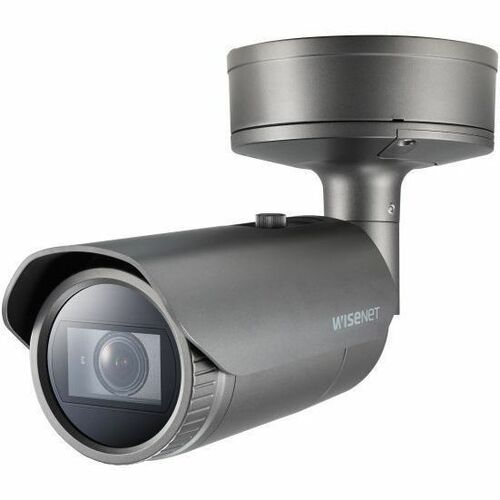 Wisenet PNO-A9081R 8 Megapixel 4K Network Camera - Color - Bullet - Dark Gray - TAA Compliant - PNO-A9081R/KAP