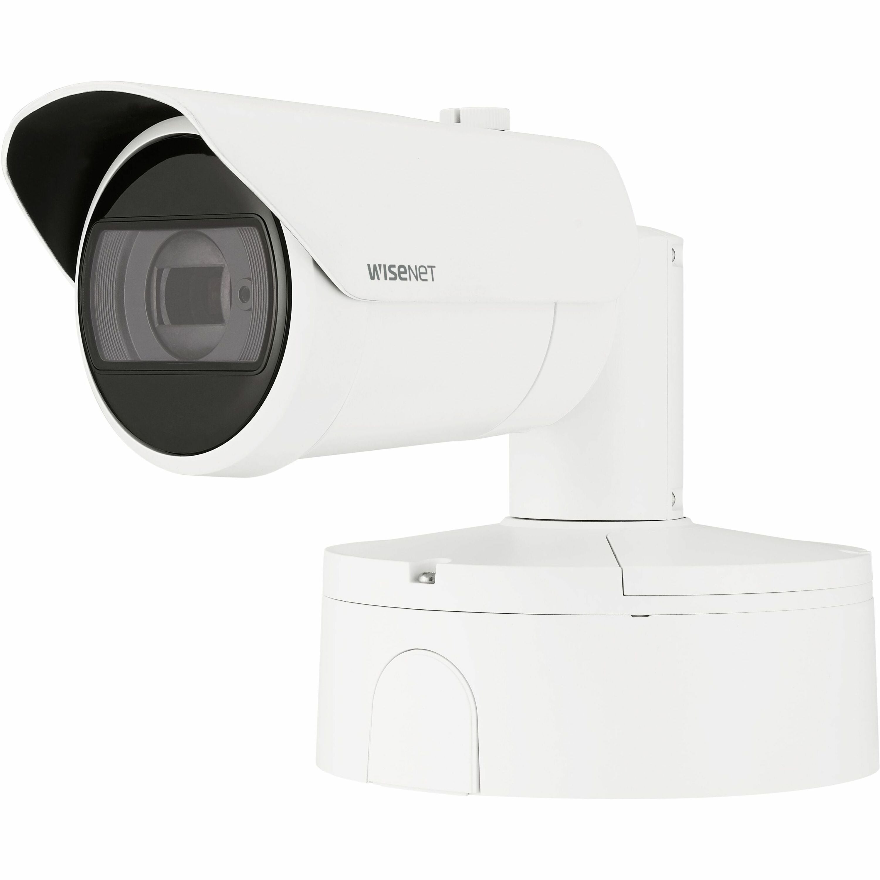 Wisenet XNO-8083R 6 Megapixel Network Camera - Color - Bullet - White - TAA Compliant - XNO-8083R/KEX