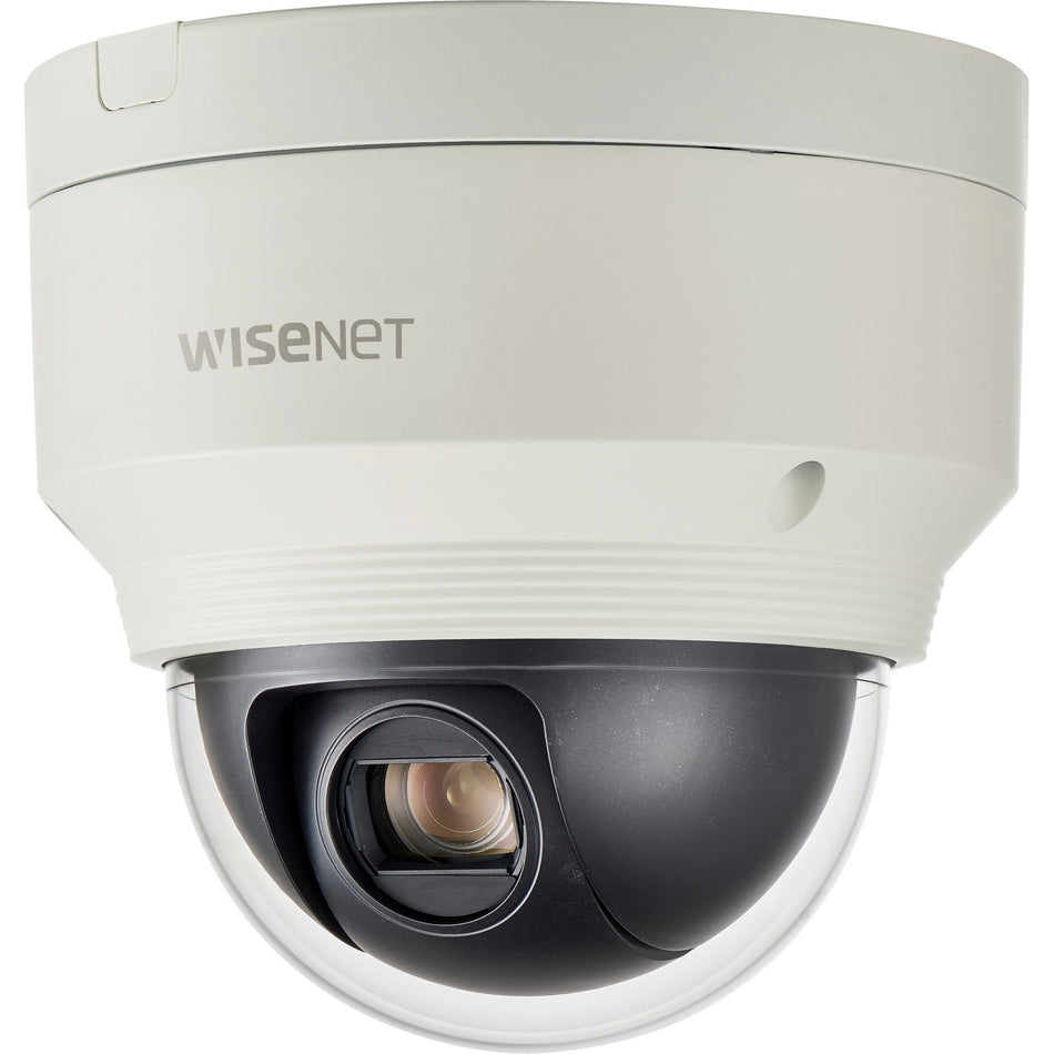 Wisenet XNP-6120H 2 Megapixel Outdoor Full HD Network Camera - Color - Dome - White - TAA Compliant - XNP-6120H/KME