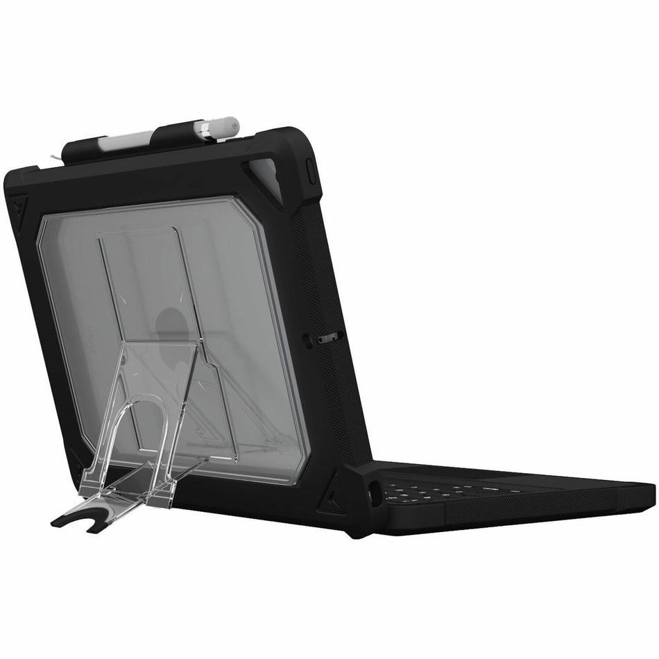 MAXCases Extreme KeyCase-T w/Smart Connector & Trackpad for iPad 9/8/7 (Non-Detachable) (Black) - AP-KCT-IP9-BLK