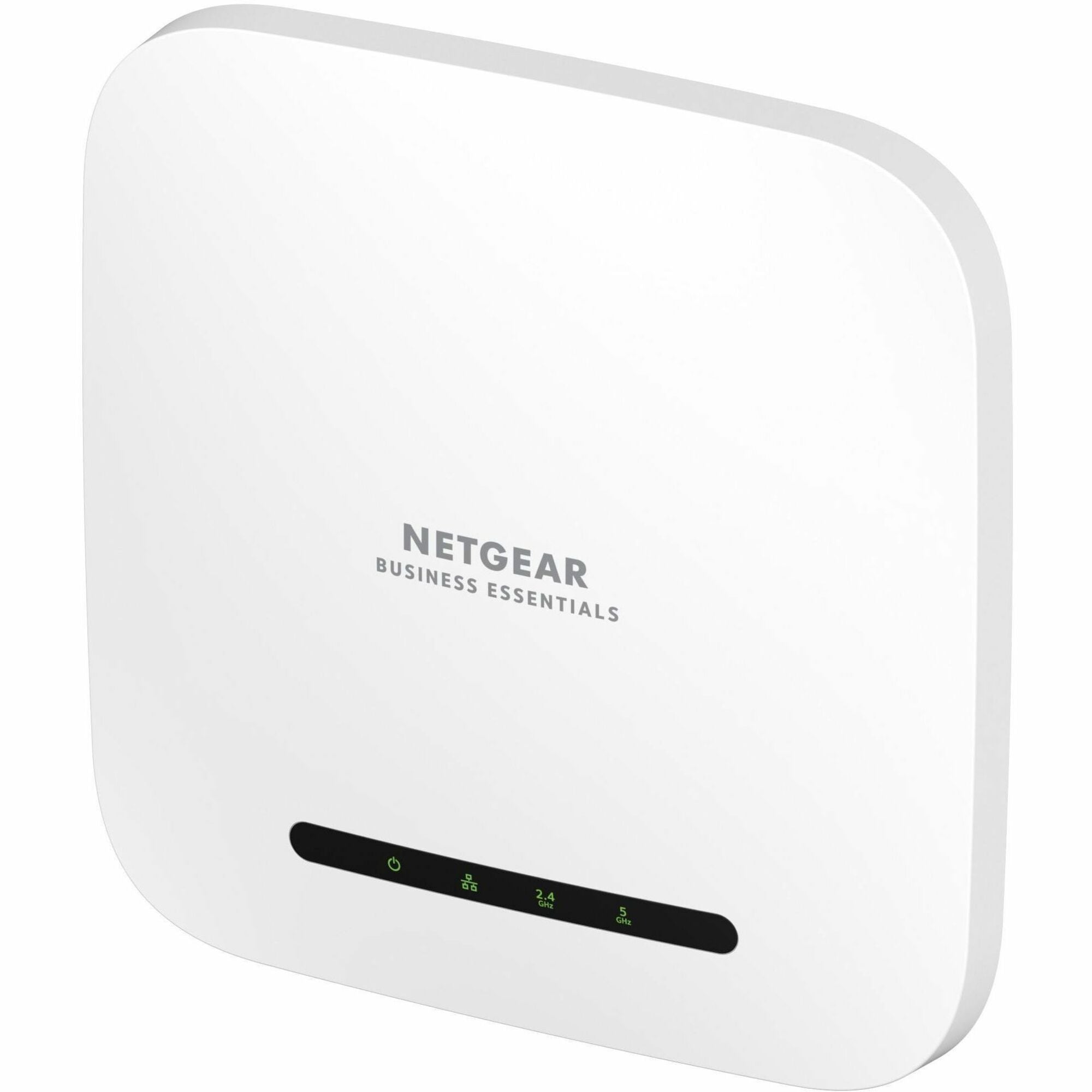 Netgear WAX214v2 Dual Band IEEE 802.11 a/b/g/n/ac/ax/e 1.80 Gbit/s Wireless Access Point - Indoor - WAX214-200NAS