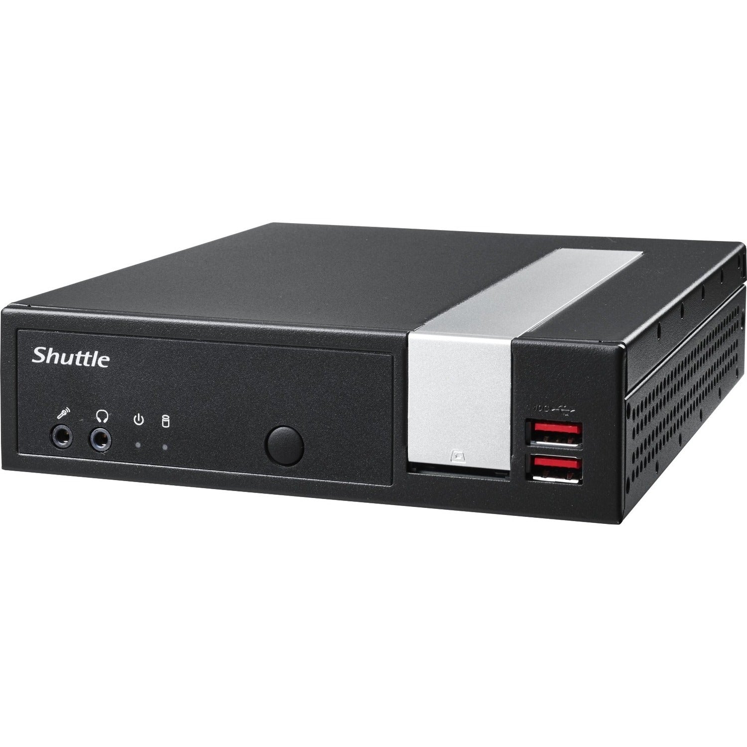 Shuttle XPC slim DL20NV2 Barebone System - Slim PC - Socket BGA-1338 - 1 x Processor Support - Intel Celeron N4505 2 GHz Dual-core (2 Core) - DL20NV2