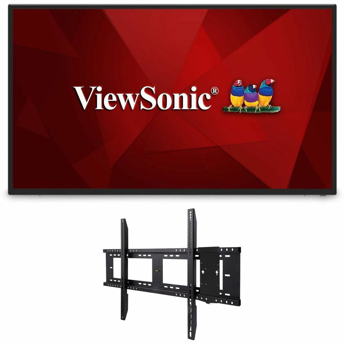 ViewSonic Commercial Display CDE4312-E1 - 43" 4K, 16/7 Operation, Integrated Software and Fixed Wall Mount - 230 cd/m2 - CDE4312-E1