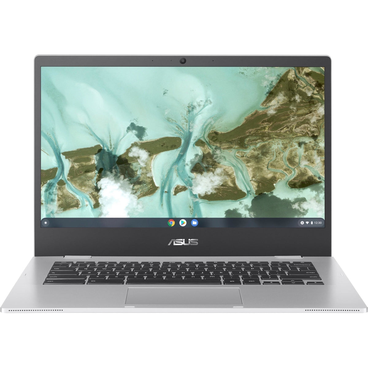 Asus Chromebook Flip CX1400 CX1400FKA-DS84FT 14" Touchscreen Convertible 2 in 1 Chromebook - Full HD - Intel Celeron N4500 - 8 GB - 64 GB Flash Memory - Transparent Silver - CX1400FKA-DS84FT