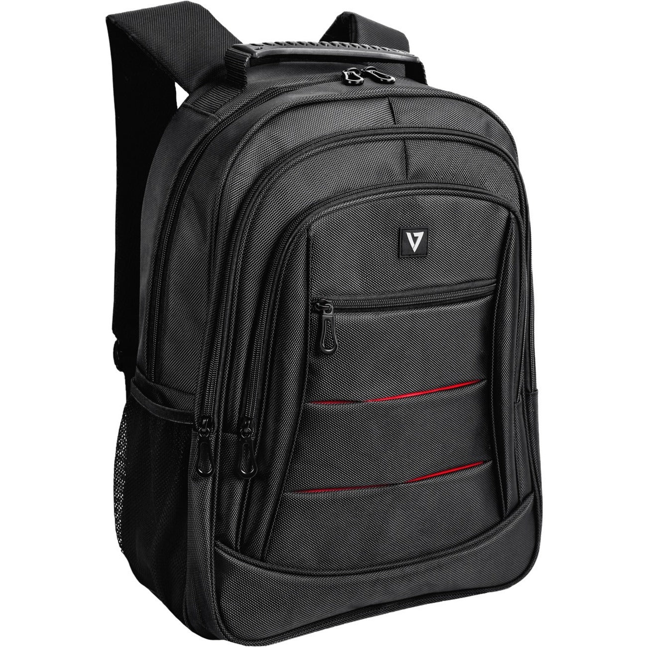 V7 Professional CBPX16-BLK Carrying Case (Backpack) for 15.6" to 16.1" Notebook - Black - CBPX16-BLK