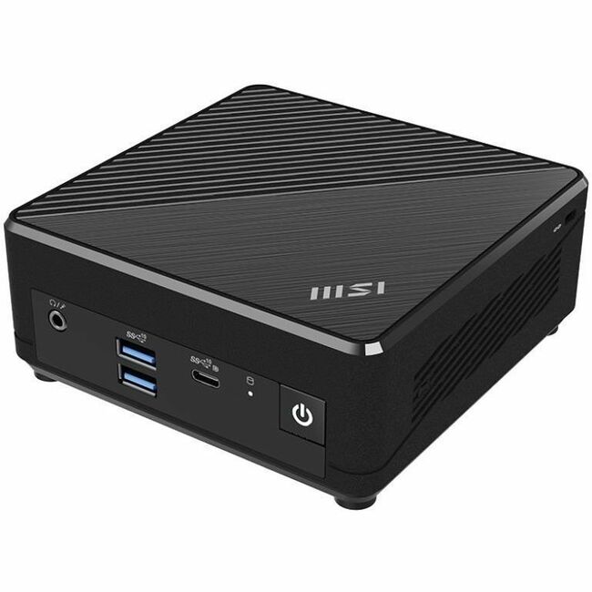 MSI Cubi N Cubi N ADL-021US Desktop Computer - Intel Celeron N100 - 4 GB - 128 GB SSD - Small Form Factor - CUBNADL021