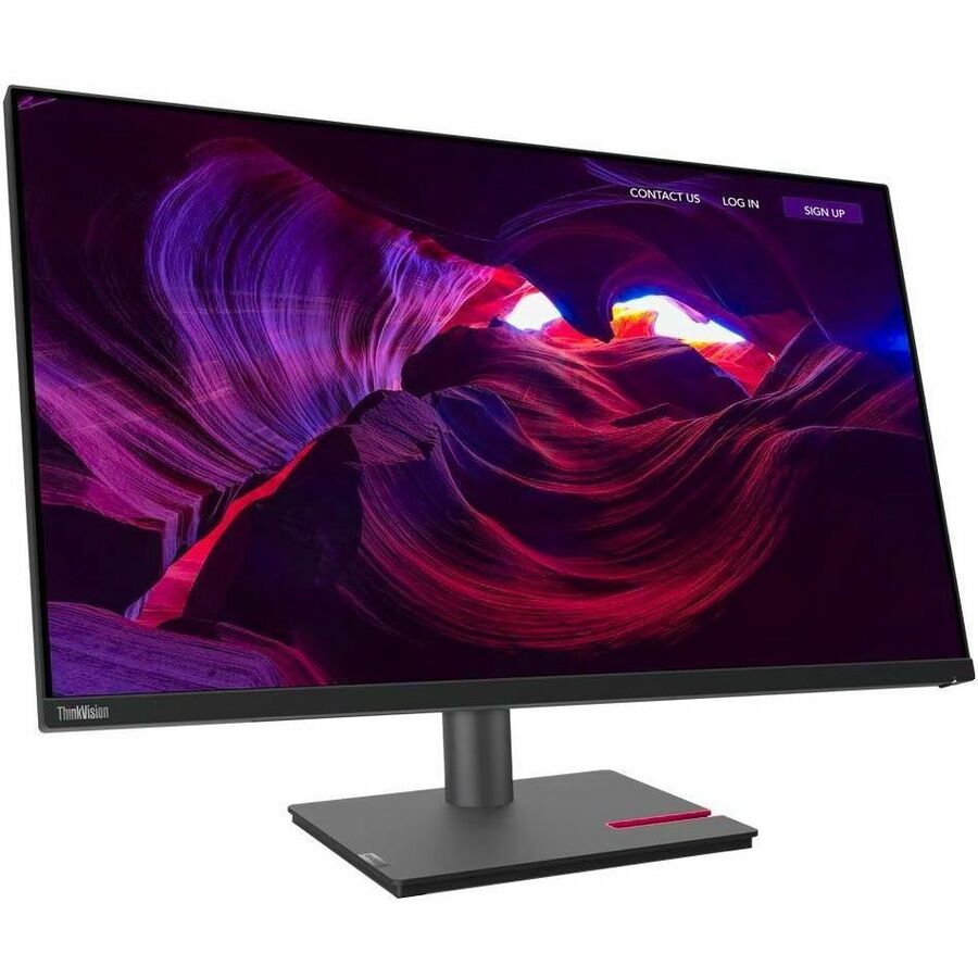 Lenovo ThinkVision P32p-30 32" Class 4K UHD LED Monitor - 16:9 - Raven Black - 63D1RAR1US