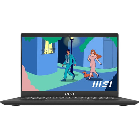 MSI Modern 14 C12M Modern 14 C12M-495US 14" Notebook - Full HD - Intel Core i3 12th Gen i3-1215U - 8 GB - 512 GB SSD - Classic Black - MOD1412495