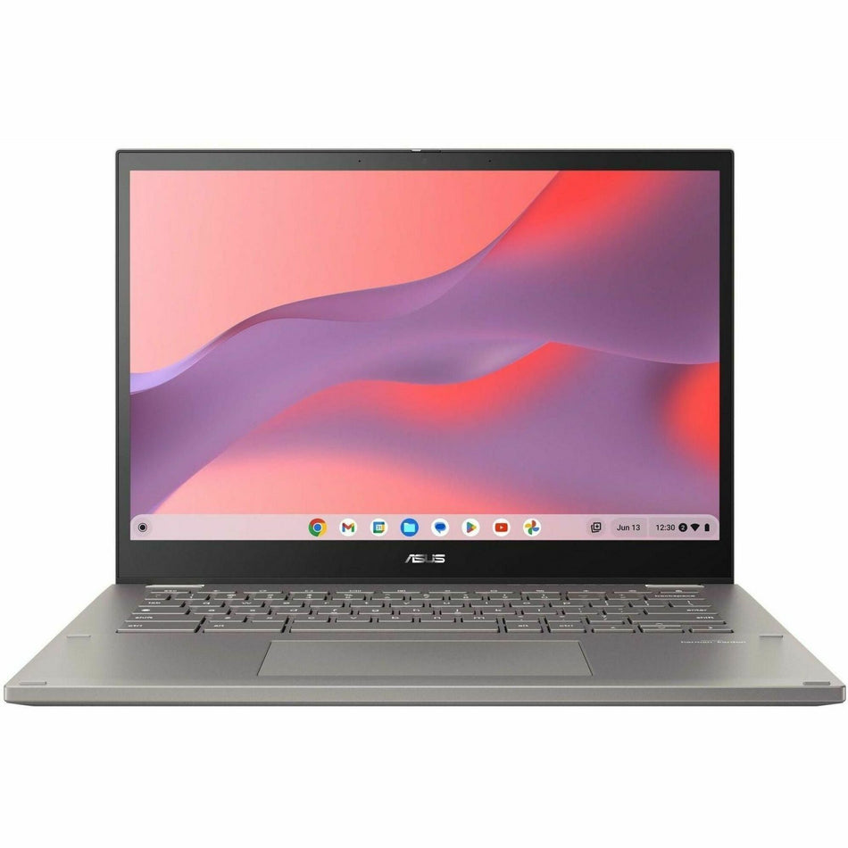 Asus Chromebook Vibe CX34 Flip CX3401 CX3401FBA-YZ388T-S 14" Touchscreen Convertible 2 in 1 Chromebook - WUXGA - 144 Hz - Intel Core i3 12th Gen i3-1215U - 8 GB - 128 GB SSD - Zinc - CX3401FBA-YZ388T-S