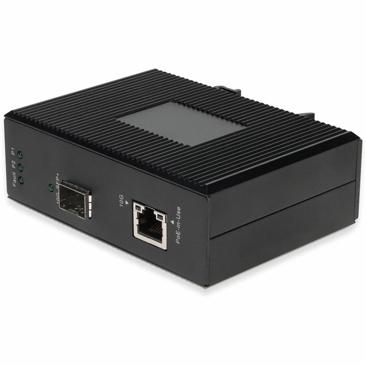 AddOn 100/1000/10000Base-TX(RJ-45) to Open SFP+ Port POE 90W Industrial Media Converter - ADD-IGMC-SFP+-POE90W