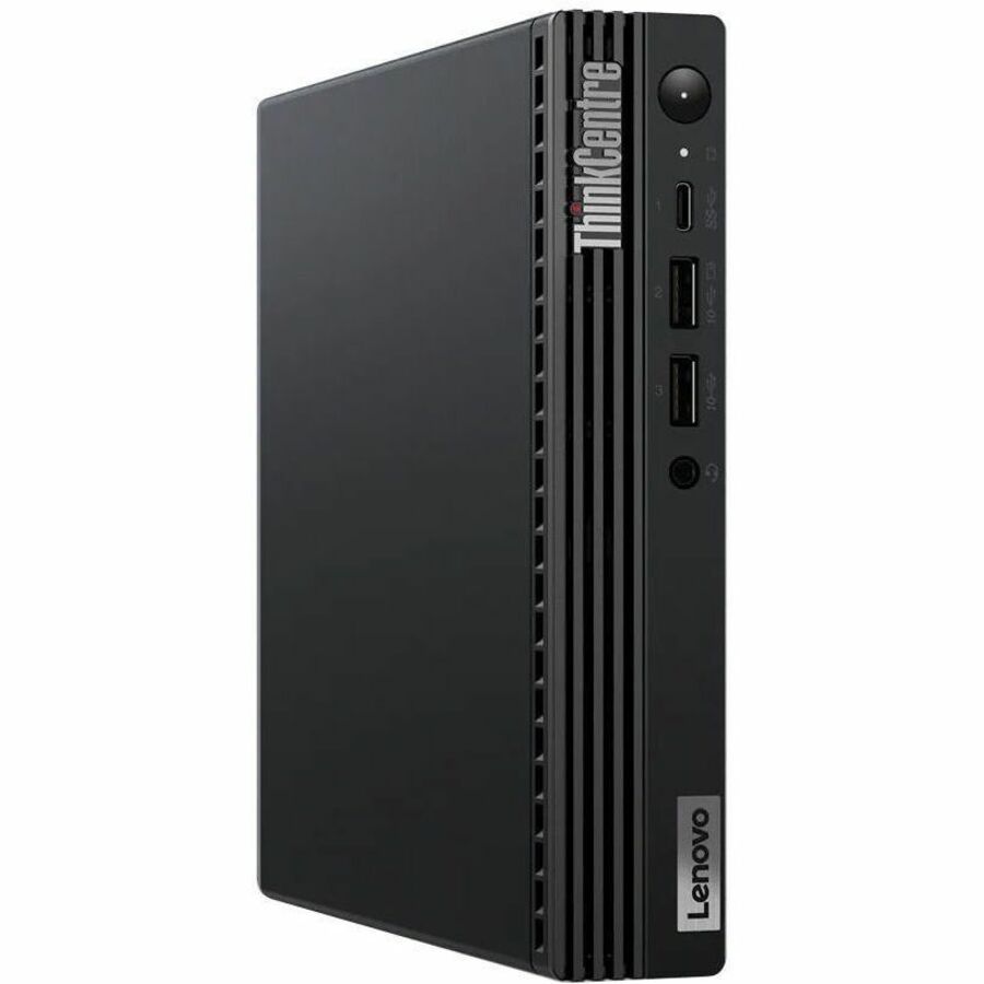 Lenovo ThinkCentre M70q Gen 4 12E30001US Desktop Computer - Core i5 13th Gen i5-13400T - 16 GB - 256 GB SSD - Tiny - Black - 12E30001US