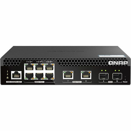 QNAP QSW-M2106PR-2S2T Ethernet Switch - QSW-M2106PR-2S2T-US