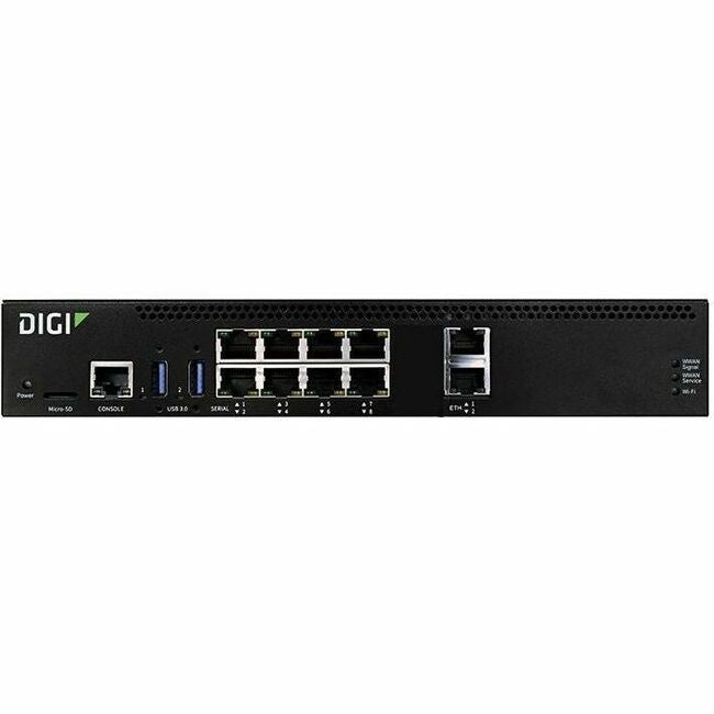 Digi Connect EZ 8 - Serial Server, 8-port, RS-232, US Power Cord - EZ08-A100-US