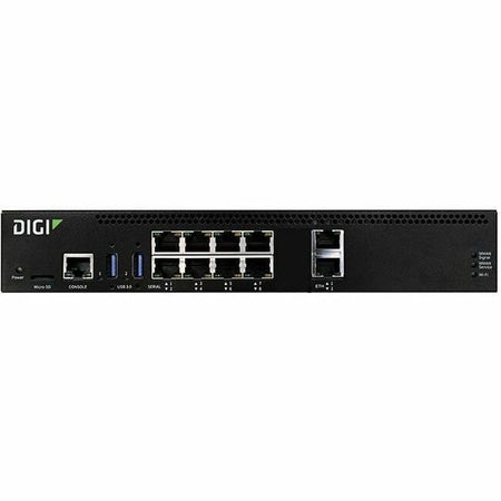Digi Connect EZ 8 - Serial Server, 8-port, RS-232, US Power Cord - EZ08-A100-US