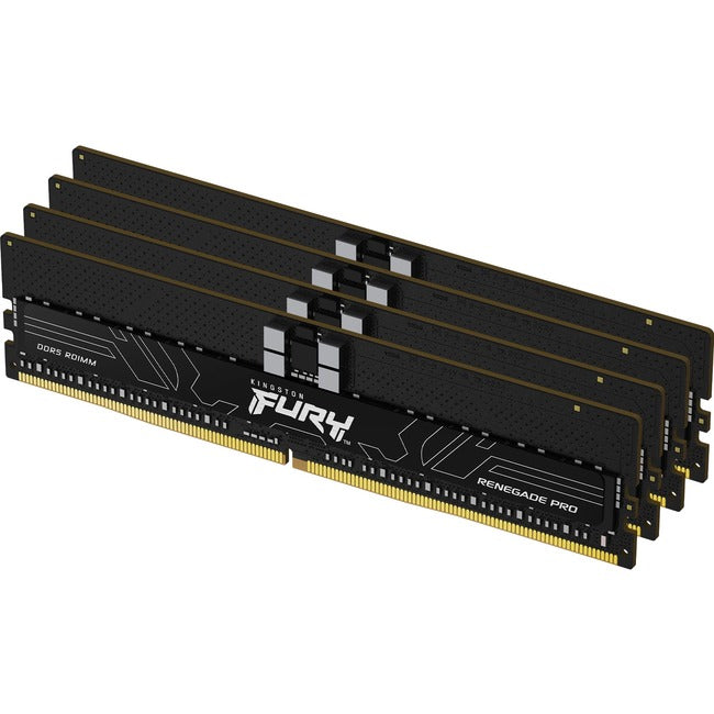 Kingston FURY Renegade Pro 128GB (4 x 32GB) DDR5 SDRAM Memory Kit - KF556R36RBK4-128