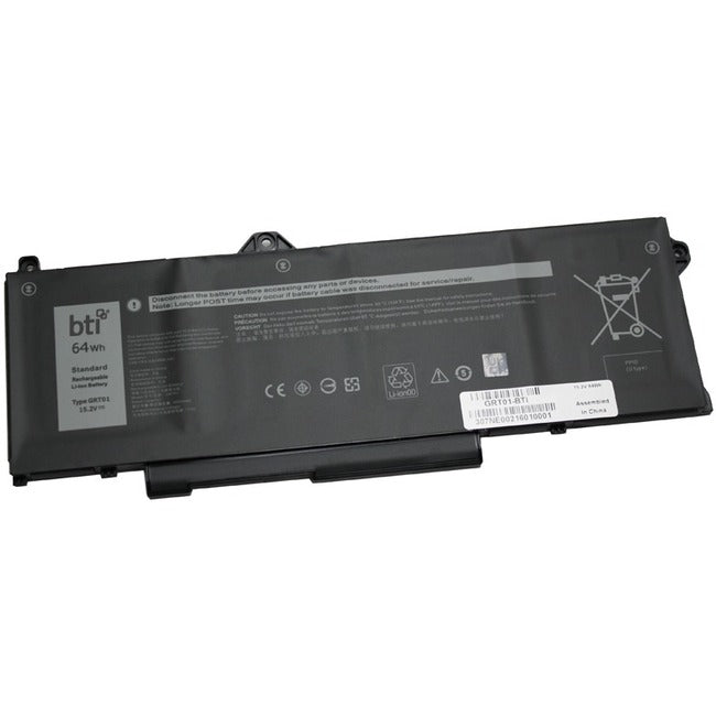 BTI GRT01-BTI 4-CELL 15.2V LI-ION BATTERY 00P3TJ, 0R05P0, 0VXD57, CN-0R05P0, GRT01, R05P0 - GRT01-BTI