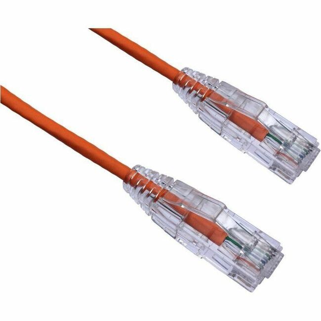 Axiom 6IN CAT6 BENDnFLEX Ultra-Thin Snagless Patch Cable 550mhz (Orange) - C6BFSB-O6IN-AX