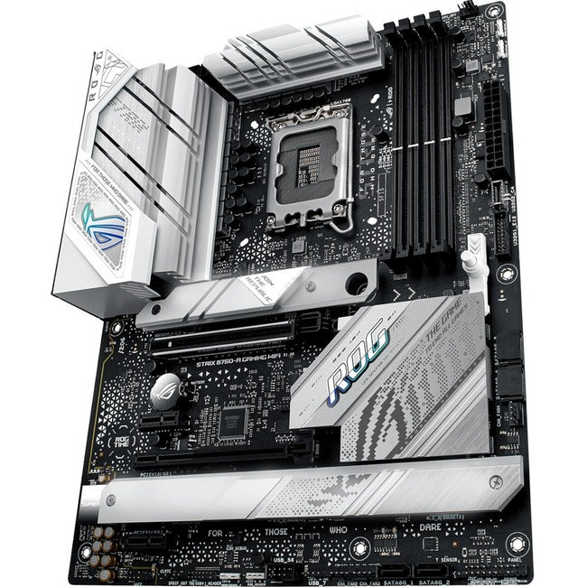 Asus ROG Strix STRIX B760-A GAMING WIFI Gaming Desktop Motherboard - Intel B760 Chipset - Socket LGA-1700 - ATX - ROG STRIX B760-A GAMING WIFI