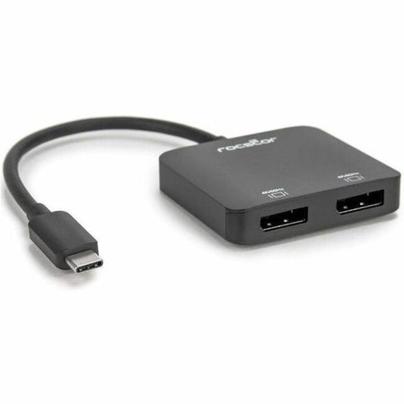 Rocstor USB-C to Dual DisplayPort Adapter - 4K/60Hz - Y10A201-B1