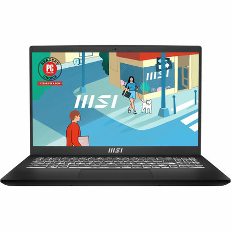 MSI Modern 15 Modern 15 B7M-224US 15.6" Notebook - Full HD - AMD Ryzen 5 7530U - 16 GB - 1 TB SSD - Classic Black - MODERN1513224