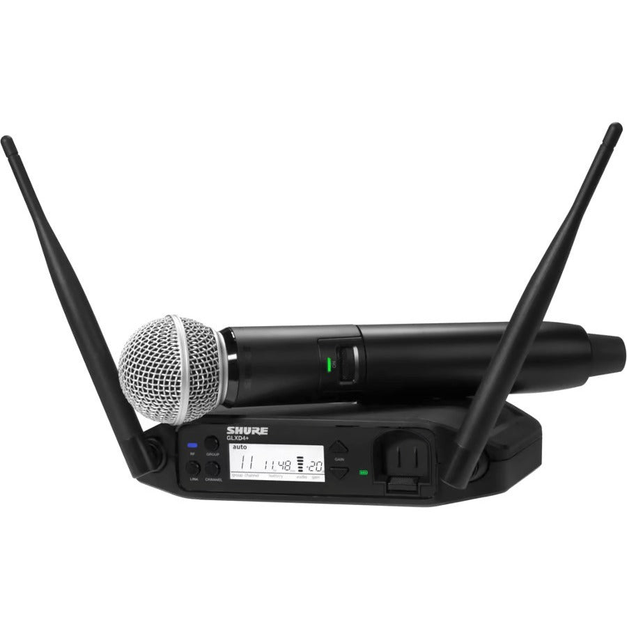 Shure GLXD24+/SM58 Digital Wireless Handheld System with SM58 Vocal Microphone - GLXD24+/SM58-Z3