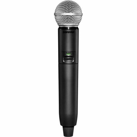 Shure GLXD2+/SM58 Digital Wireless Dual Band Handheld Transmitter with SM58 Vocal Mic - GLXD2+/SM58=-Z3