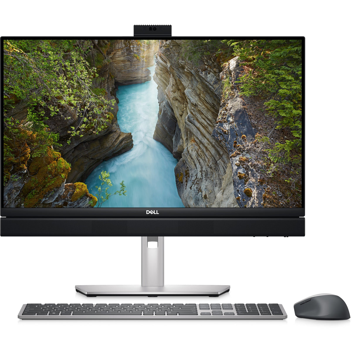 Dell OptiPlex 7000 7410 Plus All-in-One Computer - Intel Core i5 13th Gen i5-13500 - 8 GB - 256 GB SSD - 23.8" Full HD - Desktop - Silver - T63TT