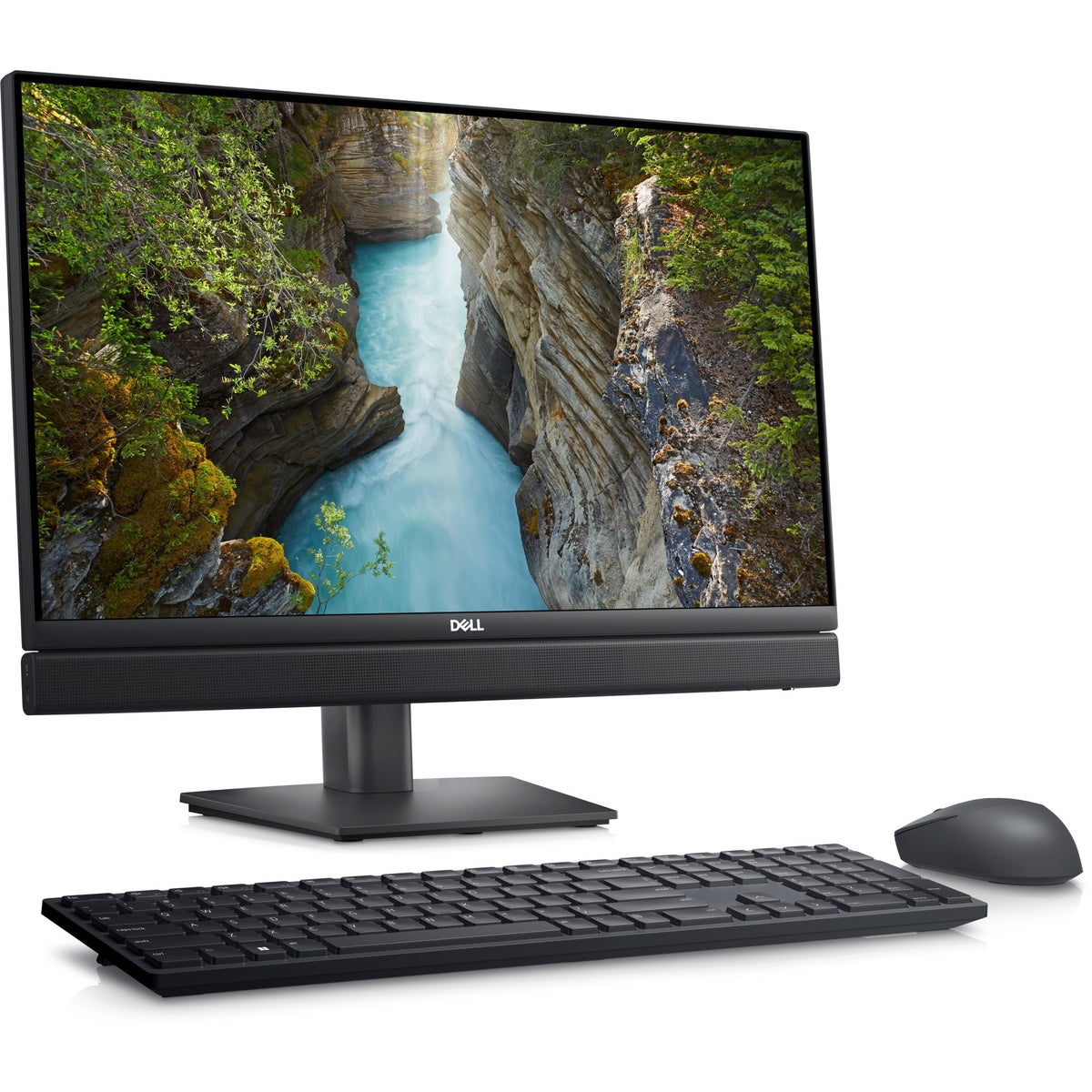 Dell OptiPlex 7000 7410 All-in-One Computer - Intel Core i5 13th Gen i5-13500T - 8 GB - 256 GB SSD - 23.8" Full HD Touchscreen - Desktop - Dark Gray - 29RR6